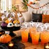 Ghost Shaped Straw Decorations Set with Multiple Designs for Party Drink Accessories Halloween Themed Straw Toppers