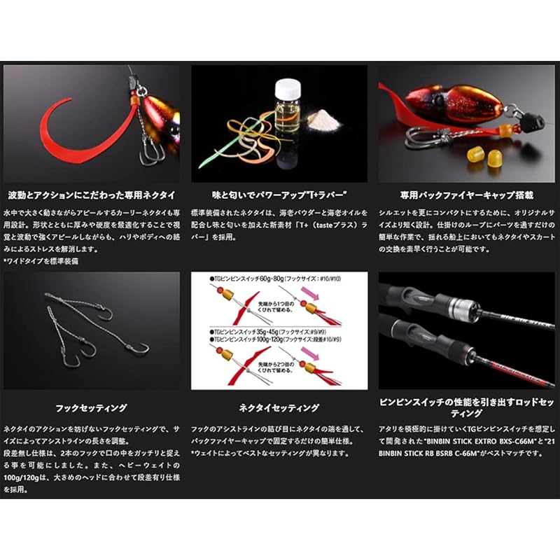 Jackall Lures JACKALL TG bing switch 45g Keimura Sapphire