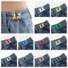 Zinc Zinc Alloy Rabbit Snaps Detachable Pant Clips Multicolour  Stylish   Tightening