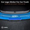 New Car Trunk Transparent Protective Sticker For Opel Astra J Insignia Astra Corsa Zafira B Mokka Vivaro Meriva Car Accessories