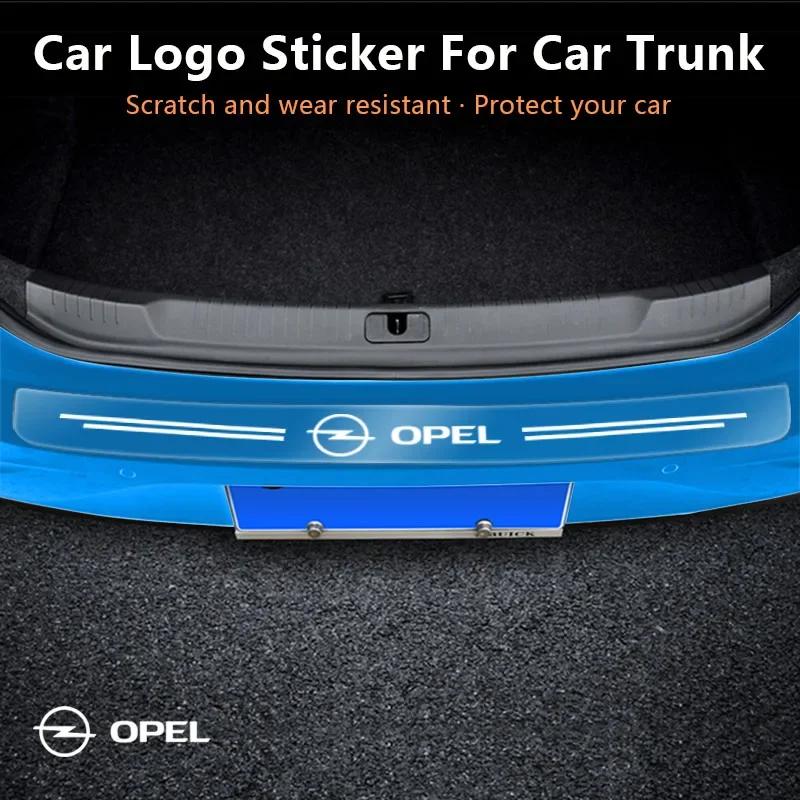 New Car Trunk Transparent Protective Sticker For Opel Astra J Insignia Astra Corsa Zafira B Mokka Vivaro Meriva Car Accessories