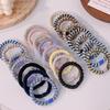 10Pcs Hair Ties Twisted Knitted Rubber Bands Basic Elastic Hair Band Durable Ponytail Holder Women Hair Accessories