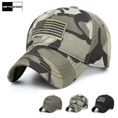 Berretti da baseball da uomo mimetici Bandiera da esterno Camo Cappelli da baseball Cappellino per papà