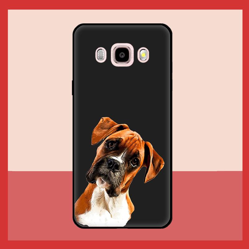 Boxer Dog Case For Samsung Galaxy J6 J4 Plus A6 A7 A8 A9 J8 2018 J3 J5 J7 2017 J1 A3 A5 2016 Cover