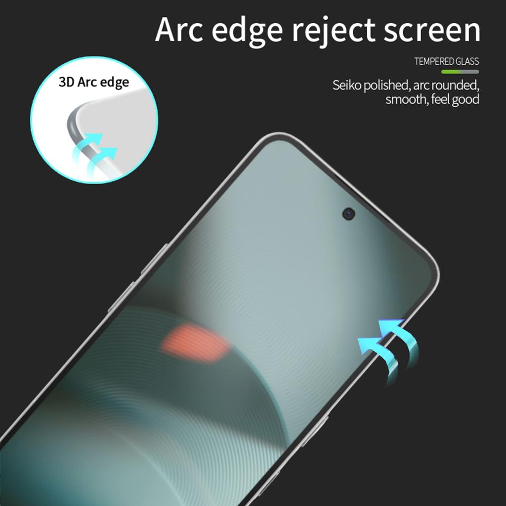 For Nothing Phone (3) 5G Tempered Glass Film PINWUYO Explosion-proof 9H 3D Full Screen Protector