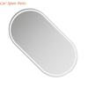 Y4UA Car Sun Visors Makeup Mirror Stainless Universal Adhesive Easy Installation for Car Visors Seatback Cosmetic Mirror