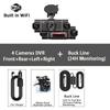 B16W Wifi-4 Lens 360 Degree Dash Cam For Cars Car DVR 1080P 4-Channel Front Camera Video Recorder Rear View Camera Night Vision