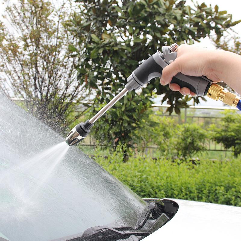 High Pressure Car Wash Water Gun Garden Water Pipe Nozzle Multifunctional Watering Tool Powerful Cleaning For Cars And Gardens