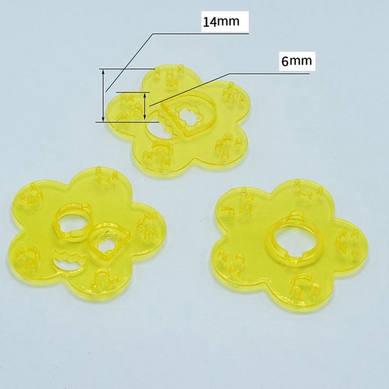 2/3/4 stuks Cartoon Gezichtsuitdrukking Vorm Rijstbal Vorm Doe-het-zelf Embossing Tool