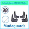 Für Porsche Cayenne 92A 2011 ~ 2017 2012 2013 2014 2015 2016 Auto Kotflügel Kotflügel Schmutzfänger Schutz Splash Flap auto Zubehör