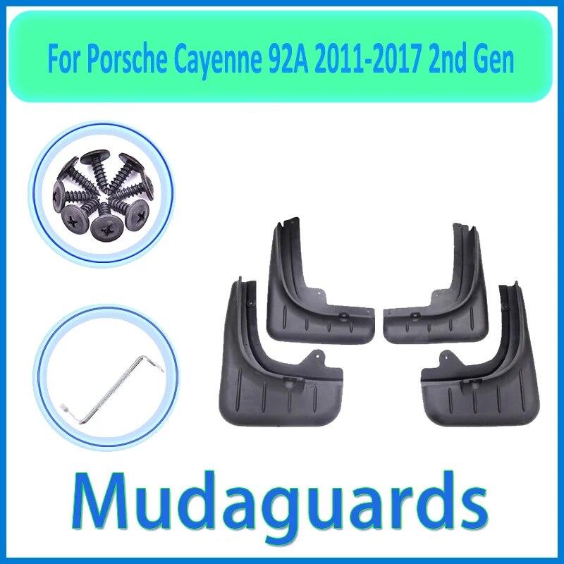 Für Porsche Cayenne 92A 2011 ~ 2017 2012 2013 2014 2015 2016 Auto Kotflügel Kotflügel Schmutzfänger Schutz Splash Flap auto Zubehör