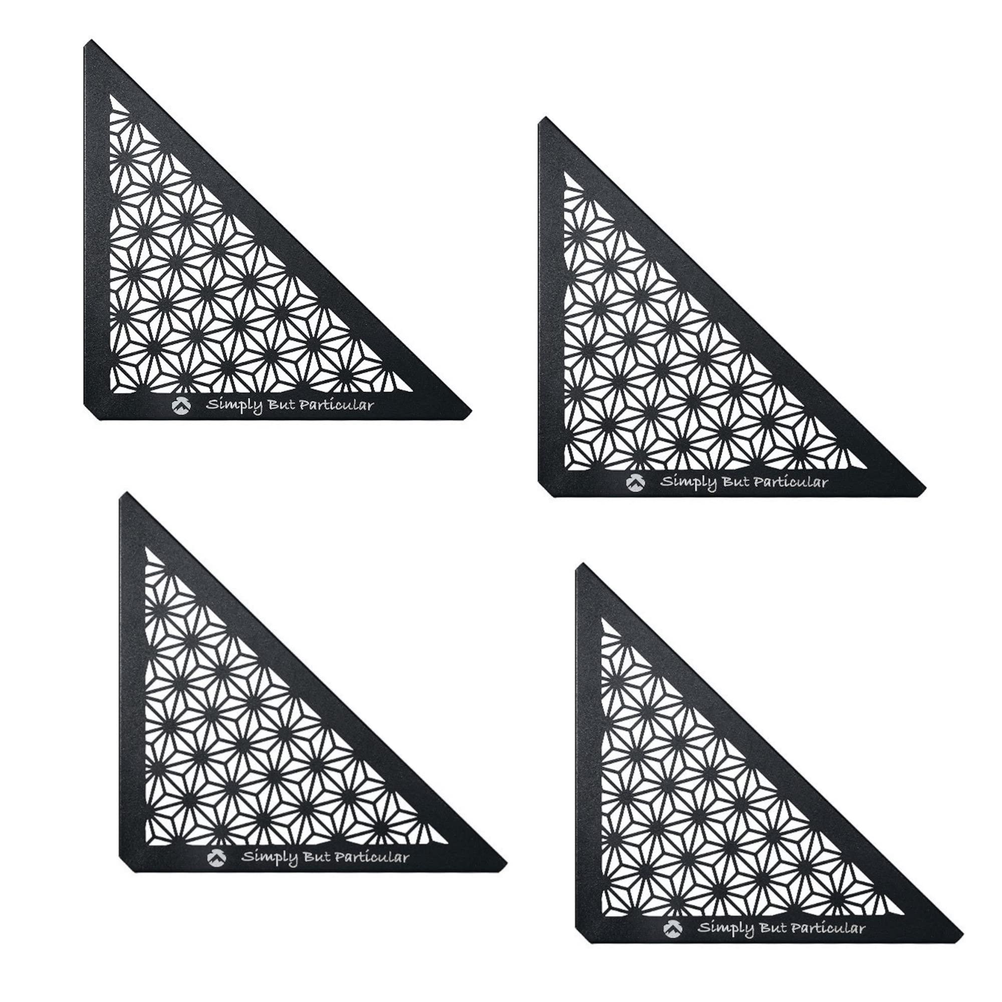 CAMPING MOON Field Rack Connecting Corner Extension Aluminum Top Set Black 4-Piece T-2306-C-4P чёрный