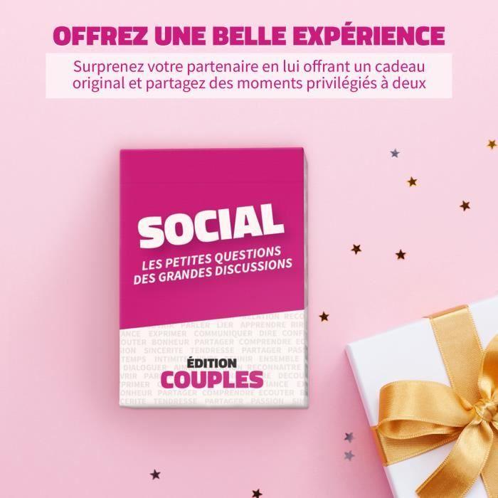 Jeu de cartes savana social couples les petites questions des grandes discussions