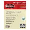 Celestial Seasonings African Rooibos Tea, Madagascar Vanilla, Caffeine-Free Tea Bags, 42g (1.5 oz)