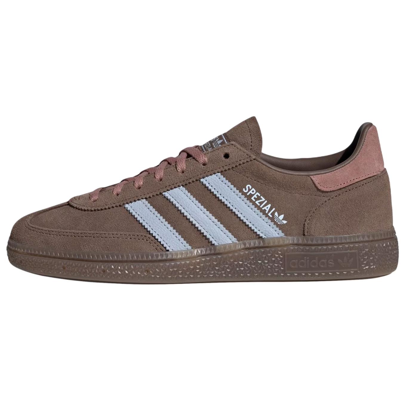 

adidas Originals Handball Spezial Earth Strata Crystal Sky Warm Clay Women s Unisex Retro Casual Shoes IH1503 38.5