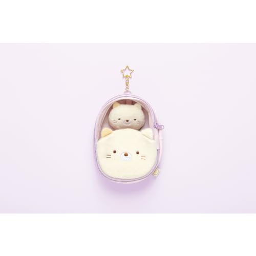San-X Sumikkogurashi Plush Pouch Cat CA44204