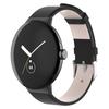 For Google Pixel Watch 3 41mm/Watch 2/Pixel Watch PU Leather Replacement Watch Band Adjustable Wrist Strap Bracelet