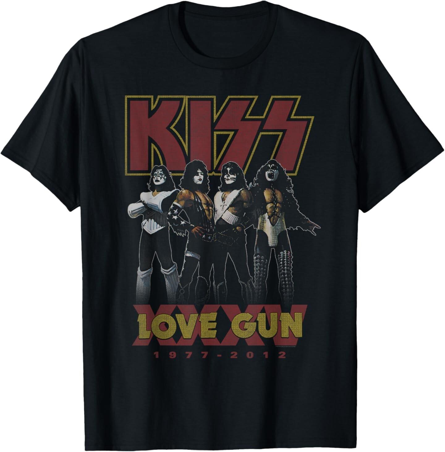 KISS - Love Gun XXXV T-Shirt Mens Womens Tees Top 3XL