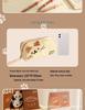 Adorable Cat Embroidered Large-Capacity Stationery Pencil Case for Girl Students