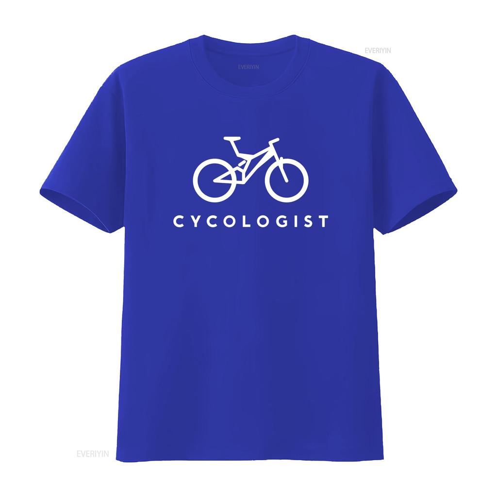 Mountain Bike Cycologist T Shirt for Biker CyclisT Christmas S Him Vintage Washed Graphic Designer Clothes Streetwear Homme