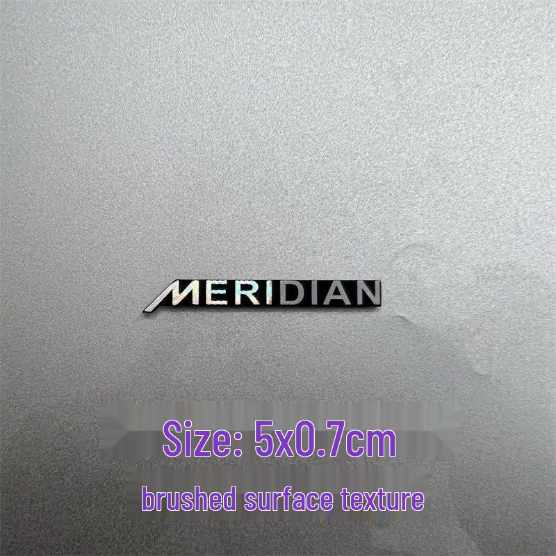 Dekorative Metallaufkleber für Auto-Audio-Lautsprecher von Bose, Harman Kardon, JBL.