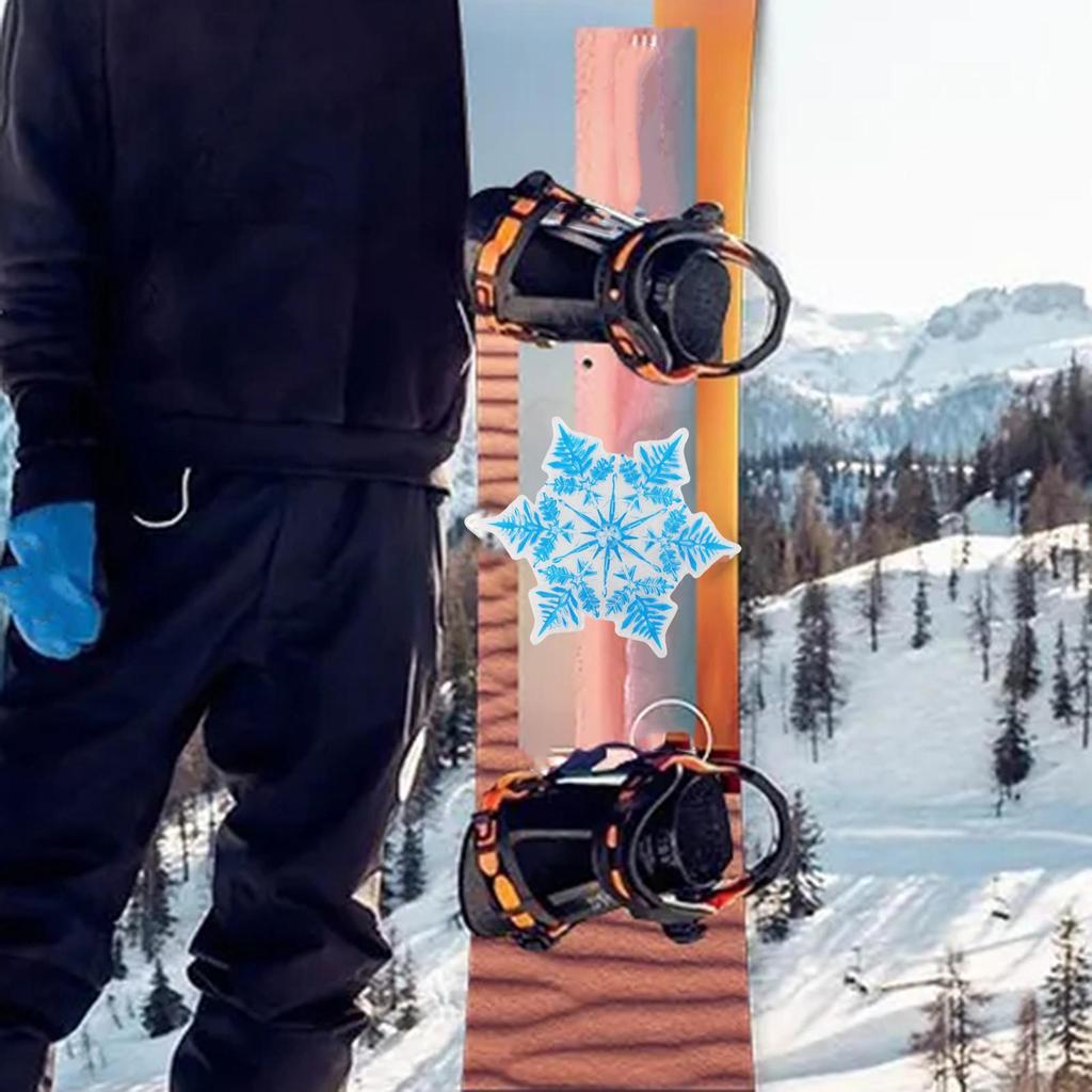Almofada de Stomp para Snowboard Substituição Antiderrapante Pegada para Snowboard Almofada de Stomp para Inverno Homens Mulheres Atividades ao Ar Livre Iniciante Esqui