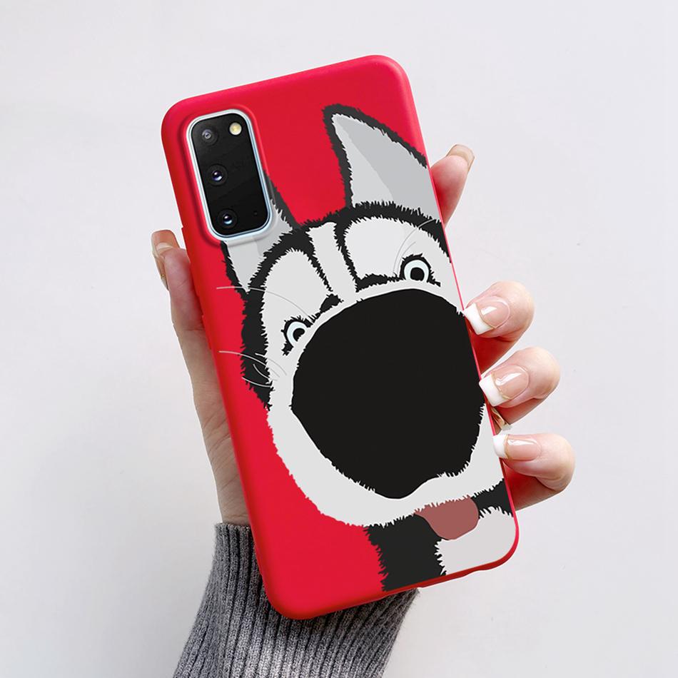 For Samsung Galaxy S20 Case S20 Ultra Soft Silicon Back Cover Astronaut Phone Case For Samsung S20 FE Case S20 Plus S 20 Capa