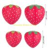 F26C 3D Strawberry Paper Lantern Foldable Hanging Lantern Fruit Theme Ornament Party Supplies Birthday Decors for Baby Shower