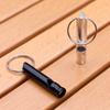 12Pcs Portable Signal Whistles Outdoor Emergency Whistle with Keyring Survival Training Whistle Outdoor Pocket Tool