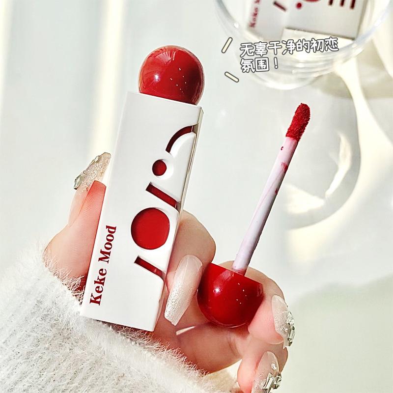 Pure Desire Cream Square Lip Glaze Matte Velvet Matte Non-fading Whitening Lipstick