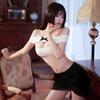 Cosplay fancy sexy open exposed bare exposed sexy adult adult goods [Mimaru] uniform, dress, OL, secretary, ladies, women's lingerie, extreme,
