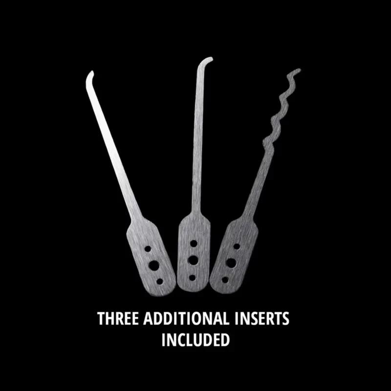 Gravity Pick Lock Opener Stainless Steel Durable Lock Keys Multifunctional Convenient Quick Pick Lock Opener