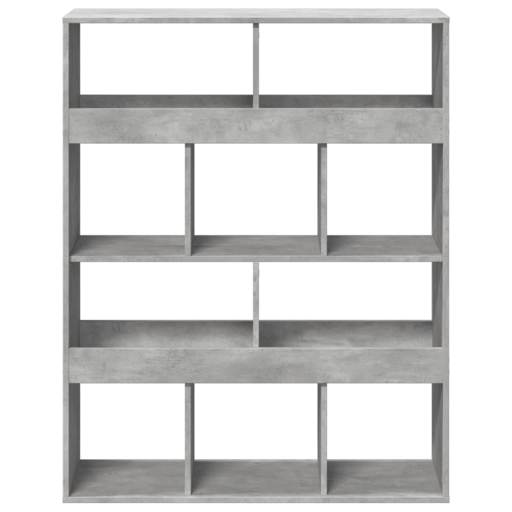 Vidaxl Regał/Przegroda Do Pokoju, Szarość Betonu, 100X33X125,5 Cm