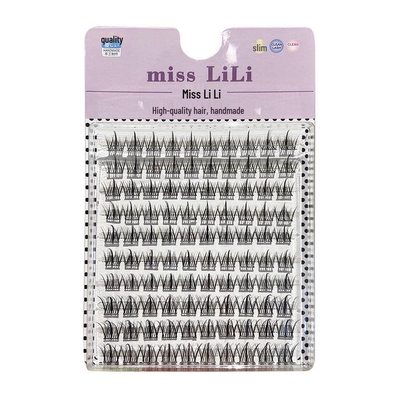 Shi Pai Li Li Miss Super Natural Manga Eyes Three-Step False Eyelashes