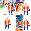 Exquisite Dragon Ball Z Figurine Of Master Roshi With Intricate Detail And Colorful Design