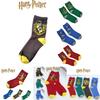 Calzini Lunghi Unisex Eleganti in Cotone a Maglia Harry Potter per Fan di Serpeverde Grifondoro