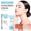 Spf50+ Sweat Facial Body Sunscreen Whitening Sun Cream Sunblock Skin Protective Cream
