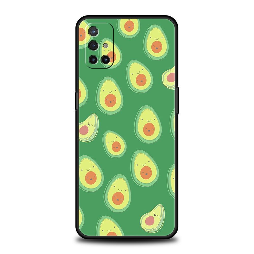 Süße Avocado Handyhülle Für Oneplus 13R 13 12R 11 10T 10R Nord N100 N200 N10 10 9 9R 9RT CE 3 2 Z Pro 5G Weiche TPU Hülle Fundas