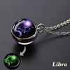 Pendant Luminous Zodiac Signs-star Ball, Stylish Men's Necklace