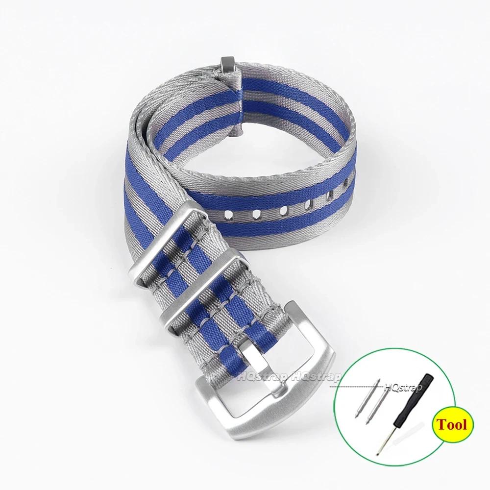 Curea din Nailon de Calitate Premium 18mm 20mm 22mm Bandă de Ceas din Pânză Împletită Bărbați Femei Brățară Sport Moale Militară Accesorii