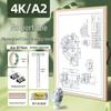 A1/A2/A3 Solid Drawing & Handwriting Board for Designers - Free Shipping