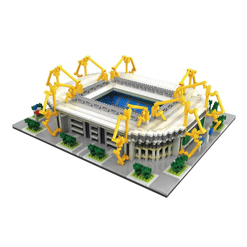 Diamond Architecture Model Building Blocks Taj Mahal Sydney Opera House India Chinese Micro Construction toys