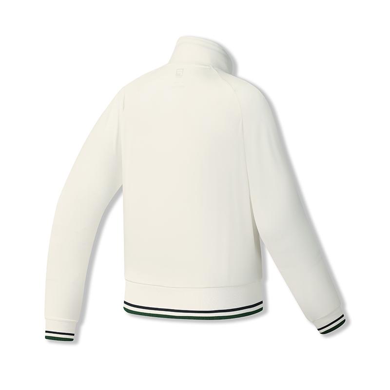 New FILA Tennis Jackets Women's Heron White A11W533502F-WT