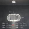 Modern Simple Round Led Chandelier Light Luxury Acrylic Bedroom Pendant Lights Creative Dining Room Hanging Lamp Lustre Fixtures