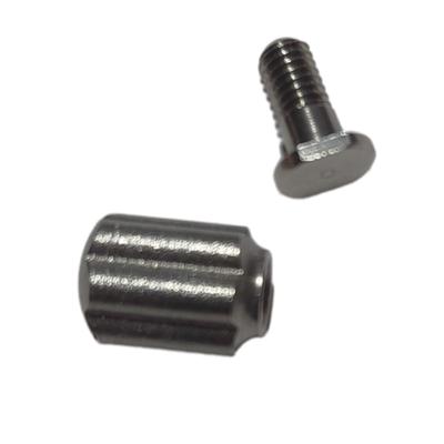1 Paar Montageplatten-Abstandshalter, Bettschrauben und Muttern für SME 3009/3012 Tonarm und quetschbares Befestigungsschrauben-Set
