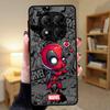 Funda Phone Cover Case for Xiaomi Redmi Note 14 12 A4 10 13 Pro Plus 9S 11 13C 14C Marvel Deadpool Wolverine Love