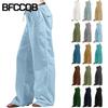 Moteriškos laisvalaikio vienspalvės kelnės ir kapriai