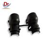 Black Automotive Connector Sleeve & Tail Clamp with Snap Fastener