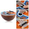 7 Key Tuneable Coconut Shell Mbira Portable Finger Thumb Piano Musical Instrument