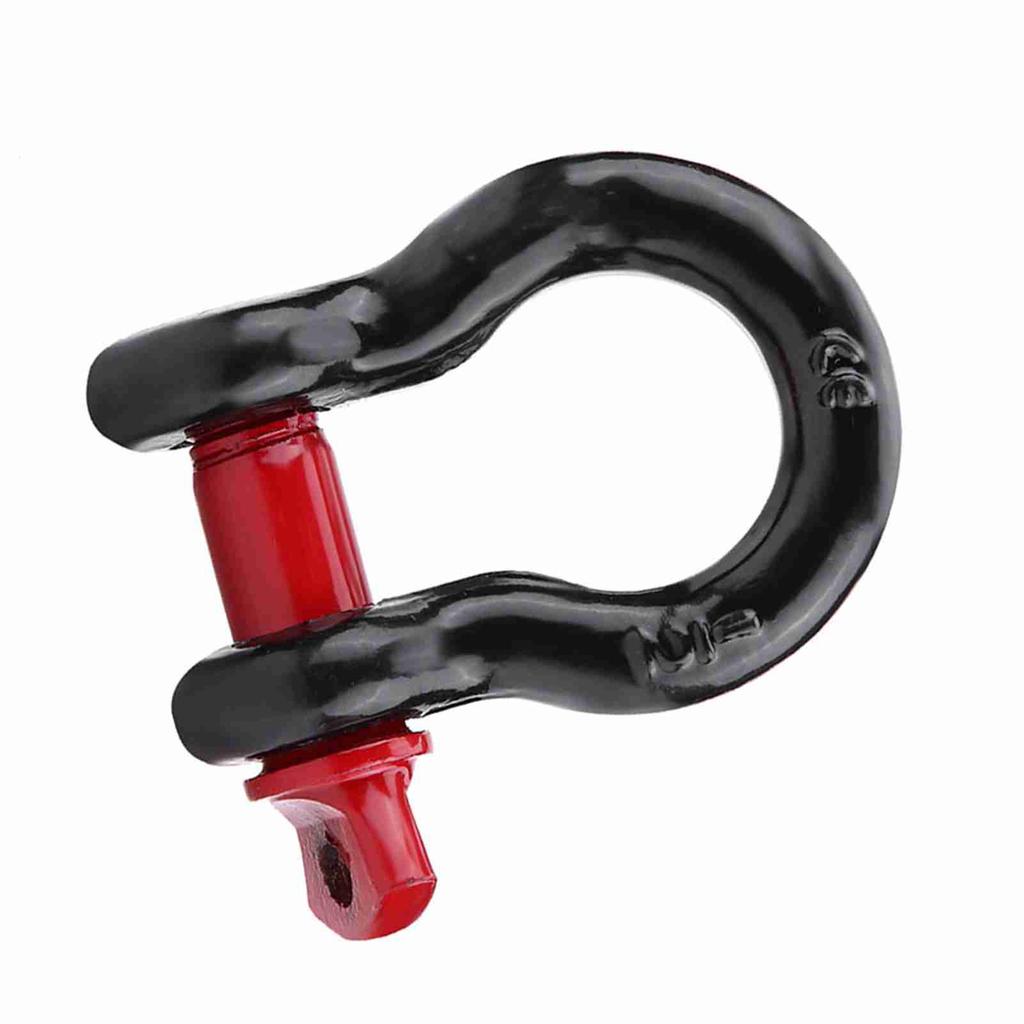 Manilhas Galvanizadas de Alta Resistência D   Capacidade 2T 4.400lbs para Recuperação de Veículos Reboque